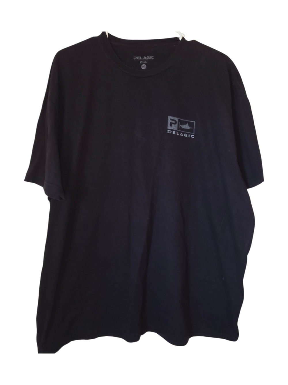Pelagic Black Short Sleeve Logo Tee